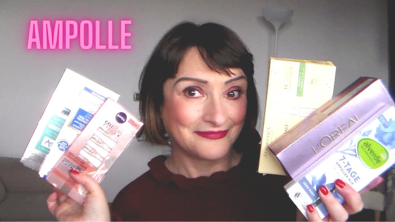 😍 Skincare Routine 💯 TUTTO SU AMPOLLE e FIALE VISO | Acido Ialuronico, Vitamina C  ❤️ Antieta'