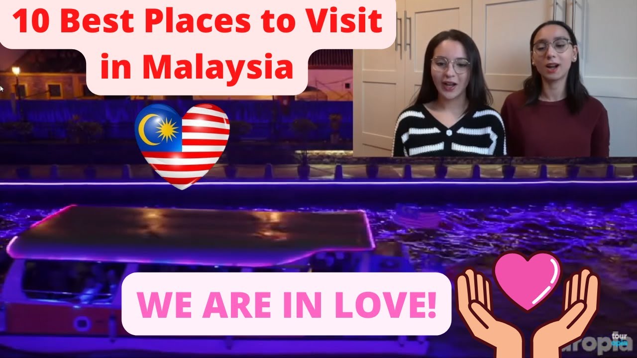 Moroccan Twins react to 10 Best Places to Visit in Malaysia - Travel Video #Malaysia