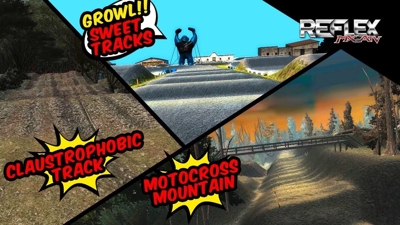 Mountain Motocross Track + Jungle Track & SX Track! - MX vs ATV Reflex