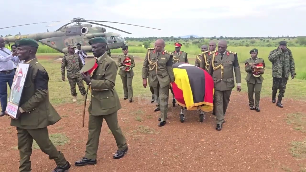 Gen. Moses Ali&rsquo;s Body Arrives in Adjumani for Final Funeral Rites