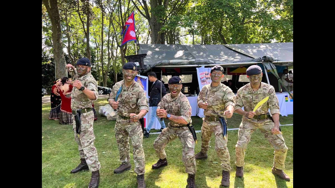 Gurkha Khukuri Dance at Scotland 2022