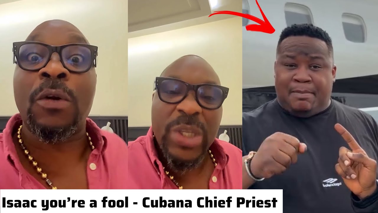 Cubana Chief Priest Attack Verydarkman Friend Isaac Fayose for insulting the IGBO TRIBE 