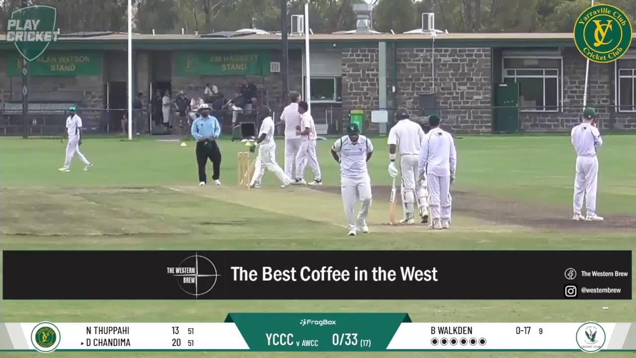 Yarraville Club 1st XI v Airport West St Christopher's 1st XI