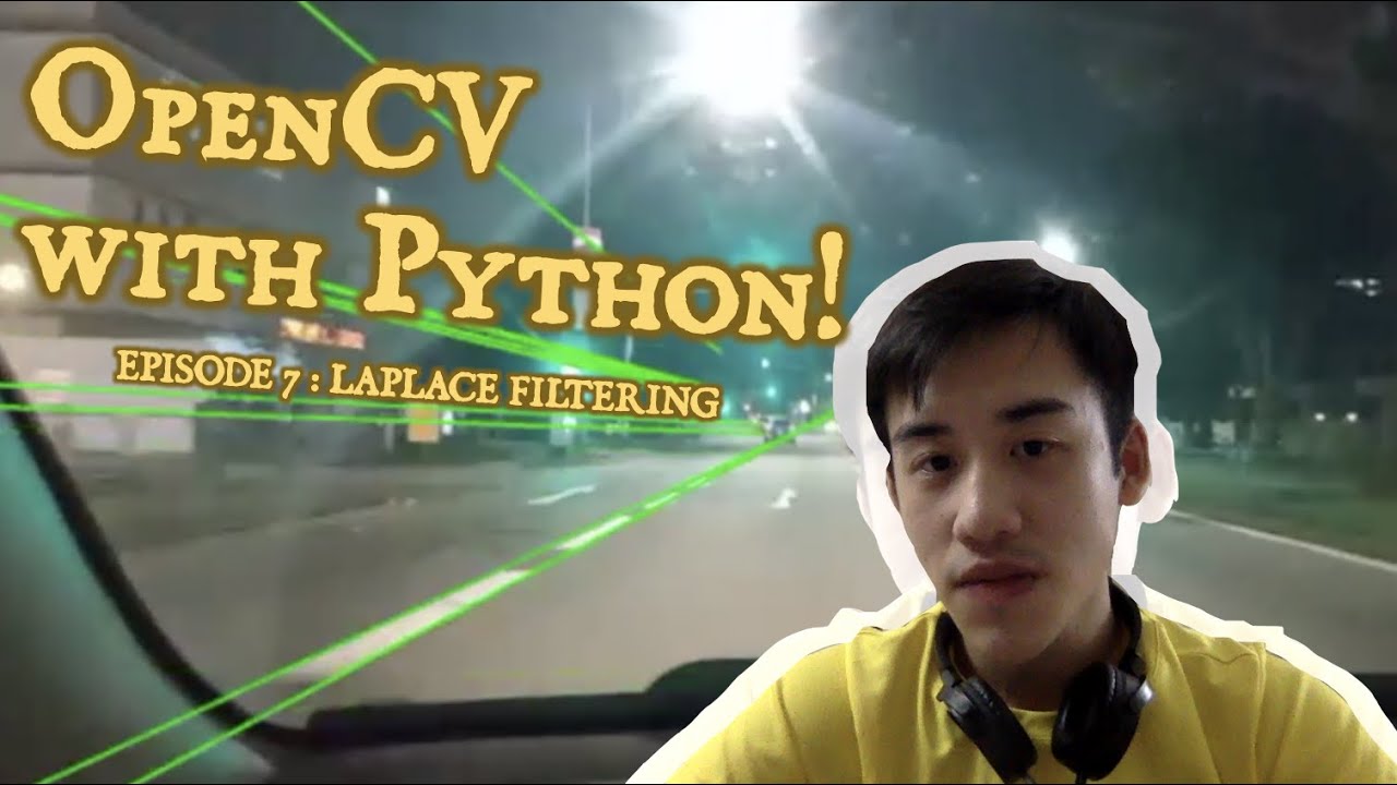 OpenCV with Python! Ep8  Intro to Hough Line Transform!