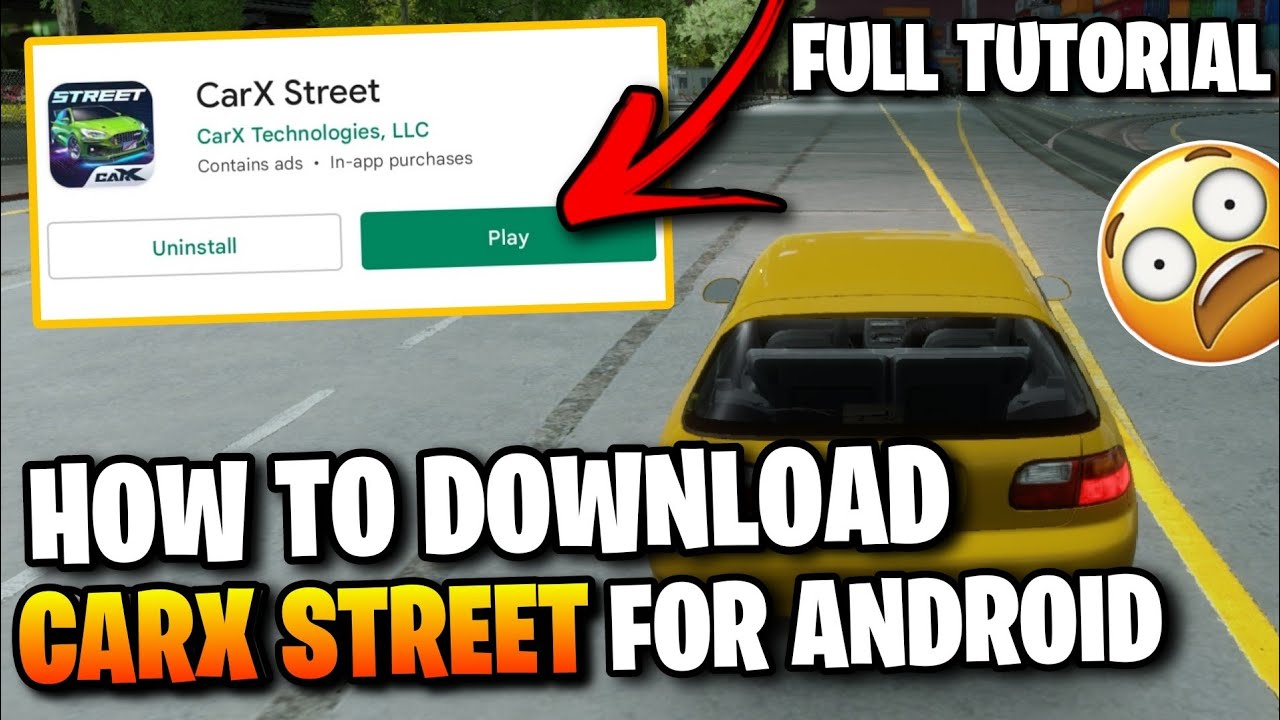 РУКОВОДСТВО: КАК СКАЧАТЬ CARX STREET ДЛЯ ВСЕХ УСТРОЙСТВ ANDROID! | CarX Street Racing