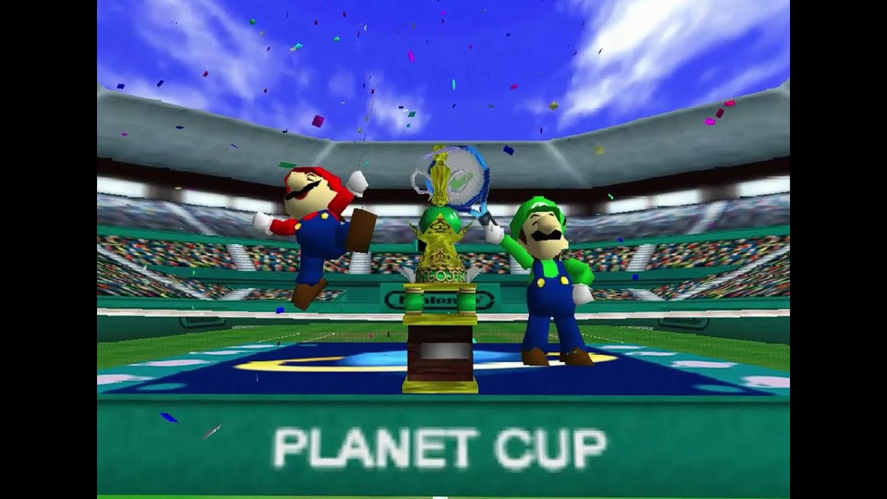Mario Tennis 64 Doubles Planet Cup - Mario Bros