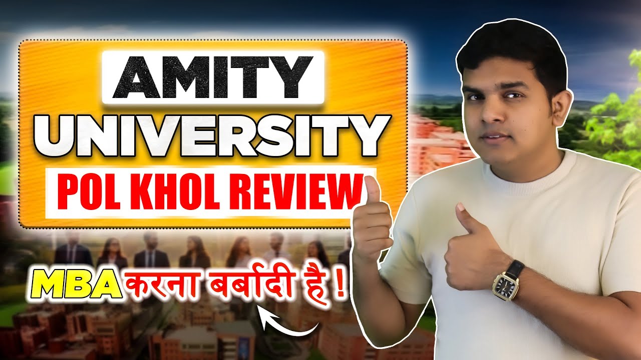 🎓 Amity University MBA 2026 Fees EXPOSED 💸 Is It WORTH It? Amity MBA Review 2026  |