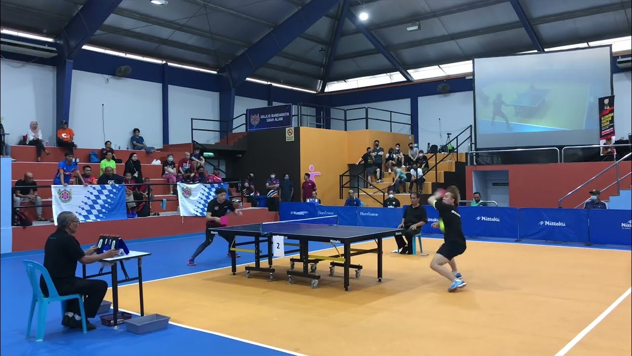 Wong Qi Shen (Donic Malaysia) VS Hashri Fikri (MBSA B) | Piala Datuk Bandar Shah Alam