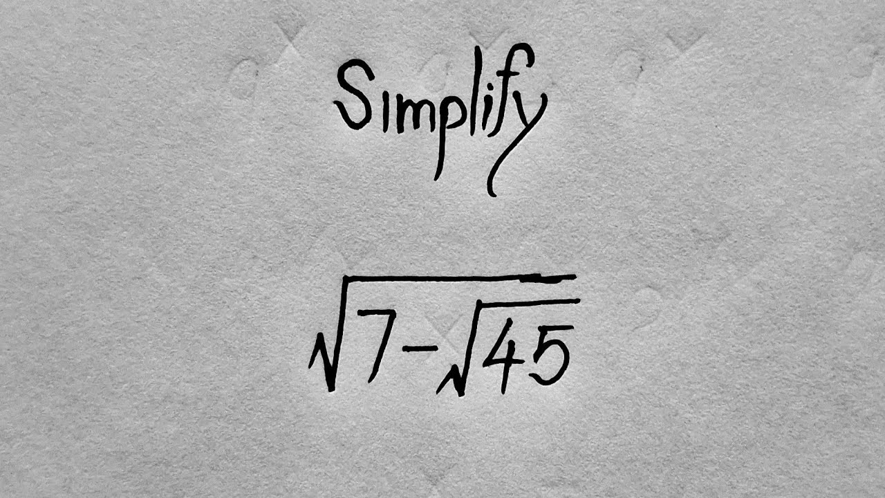 The Square Root Problem Everyone Gets Wrong 