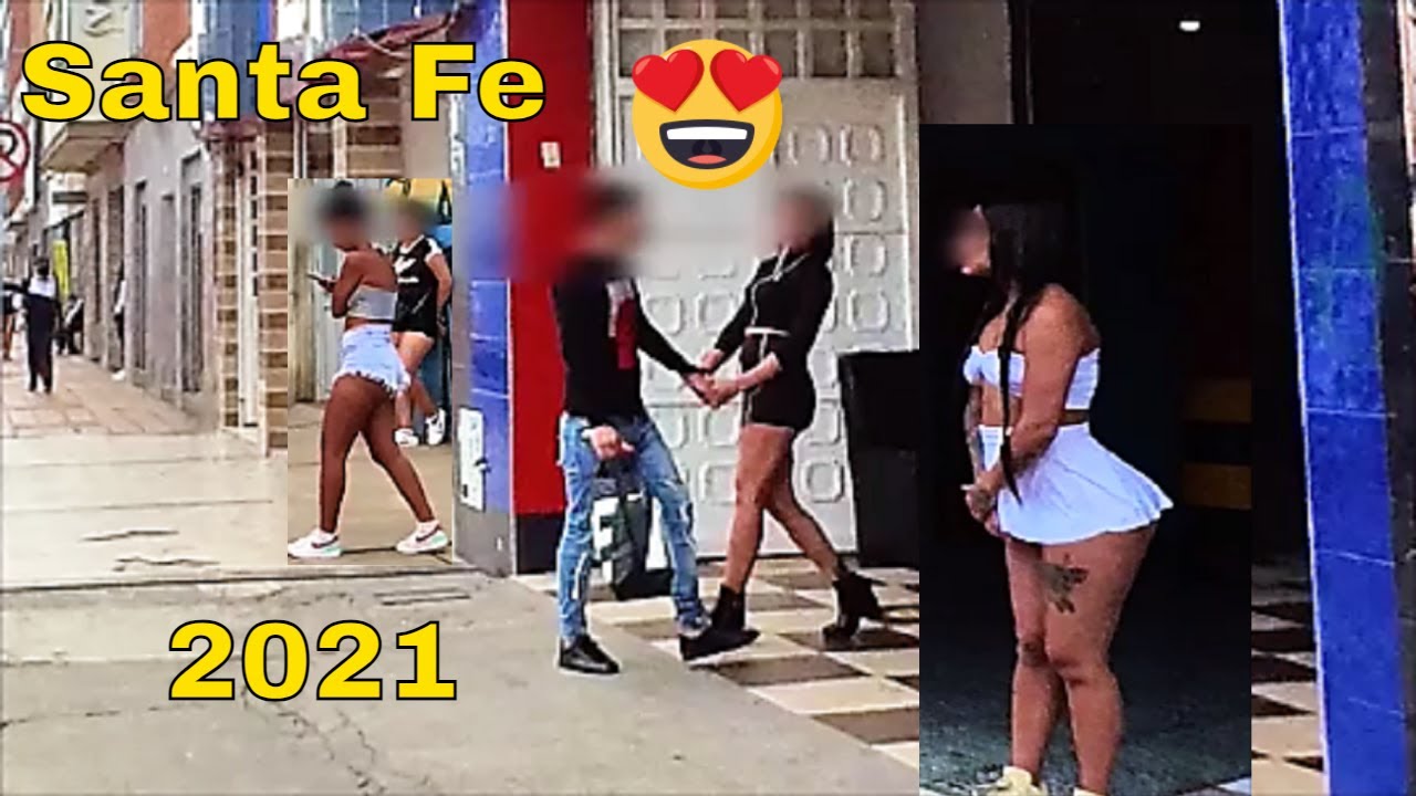 Борьба за жизнь в центре Боготы, Колумбия, район Санта-Фе, 2021 г.
