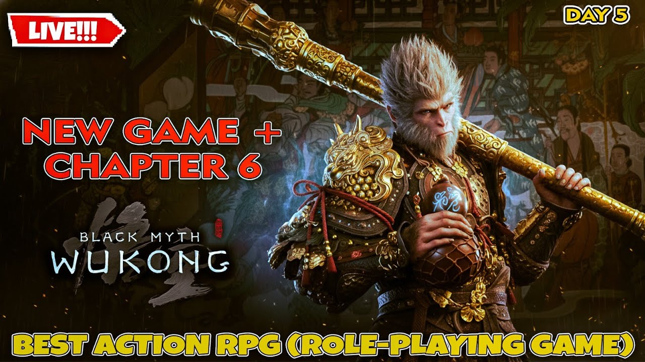 Black Myth: Wukong NG + Chapter 6 Harder Enemies & New Powers | PC Gameplay Hindi