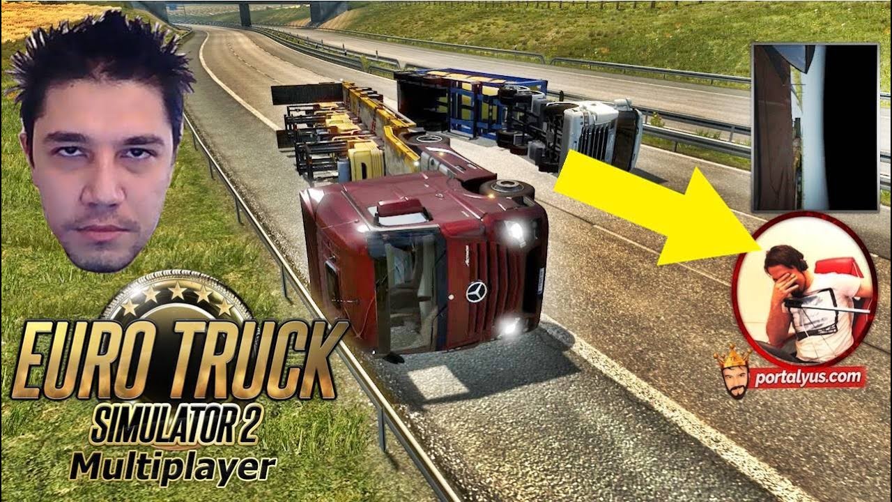 Otobanda Deli Kavga | Euro Truck Simulator 2 Türkçe Multiplayer