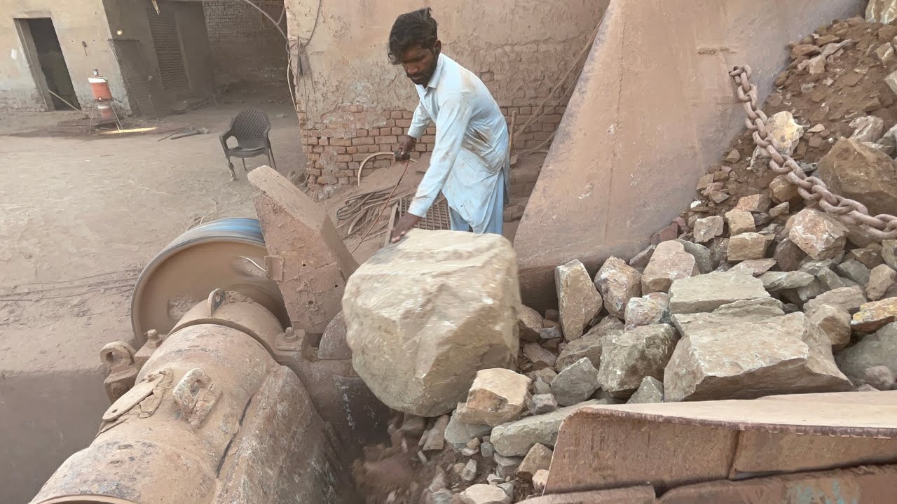 Huge Stone Crushing Machine | Big Rock Crushing Process | Hard Stone Breaking Factory”….
