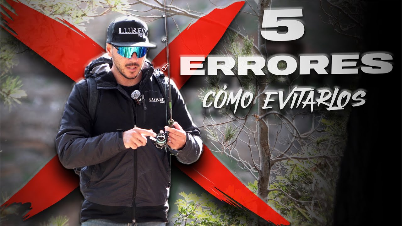 5 ERRORES que Debes EVITAR para Pescar MÁS a Spinning