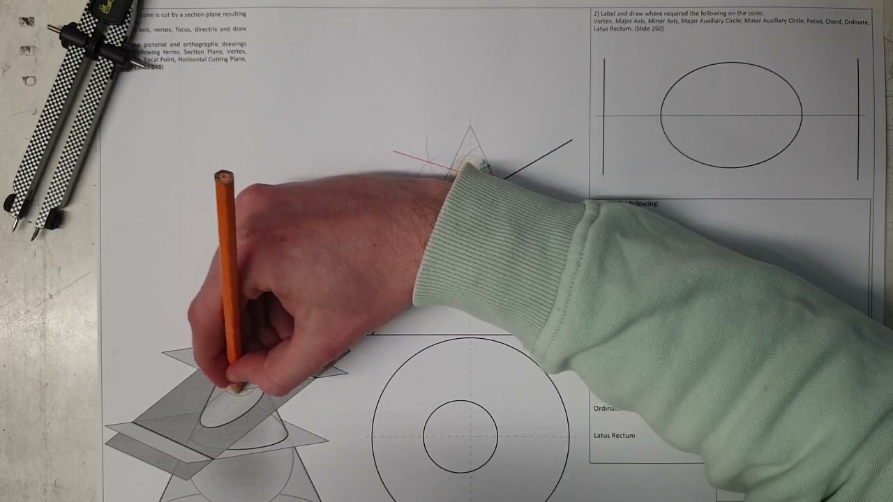DCG Solutions page 75 - Ellipse conic and terminology