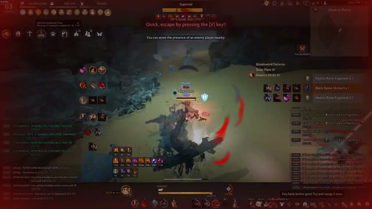 BDO Mena - 'One Last Dance' PvP Hightlights With 5 Classes (Warrior, DK, Ninja, Ranger, Musa)