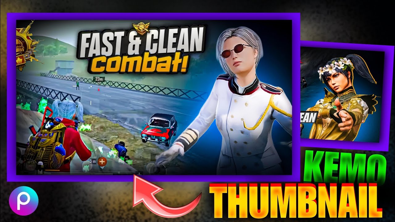 Make This Amazing Pubg Thumbnail In PicsArt 🔥