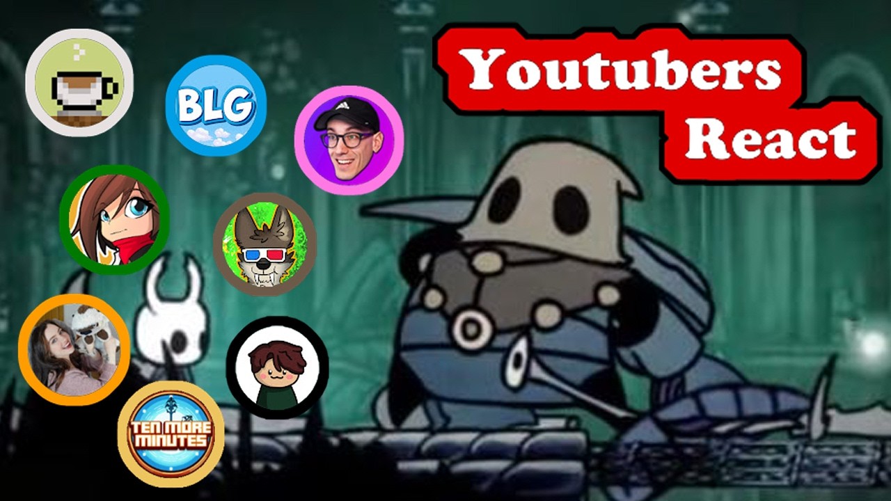 YouTubers React to Cloth's Fate [Hollow Knight]