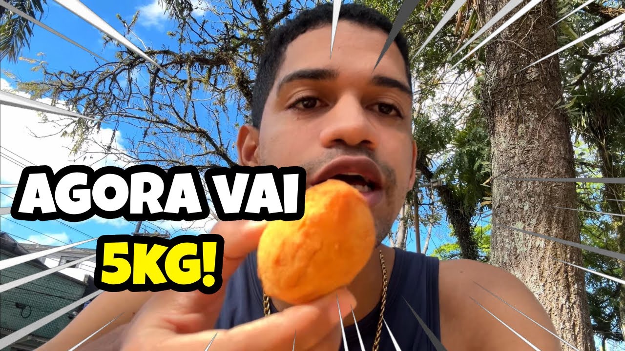 CAFE DA MANHA NA RUA! META GANHAR 5KG