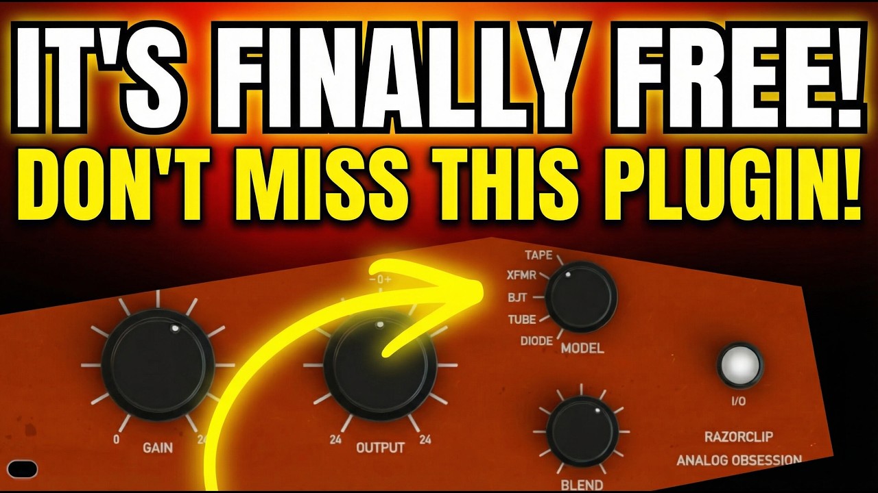 FREE Analog-Modeled Clipper Plugin | Analog Obsession RazorClip