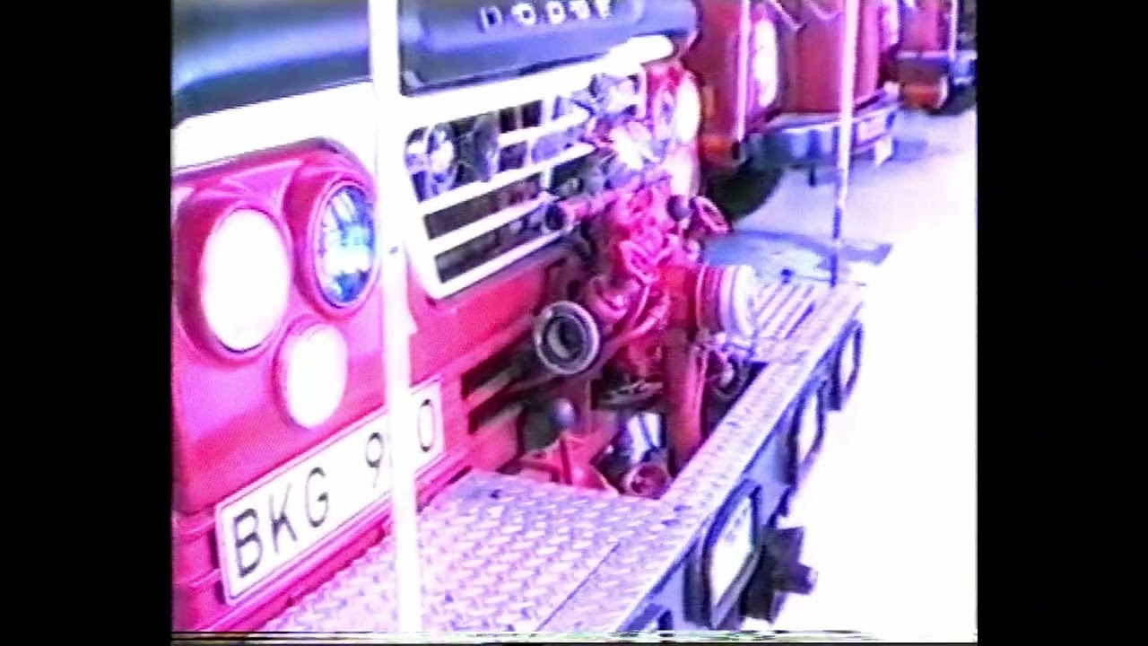 Gamla Brandstationen i Falkenberg 1981 3,5 min