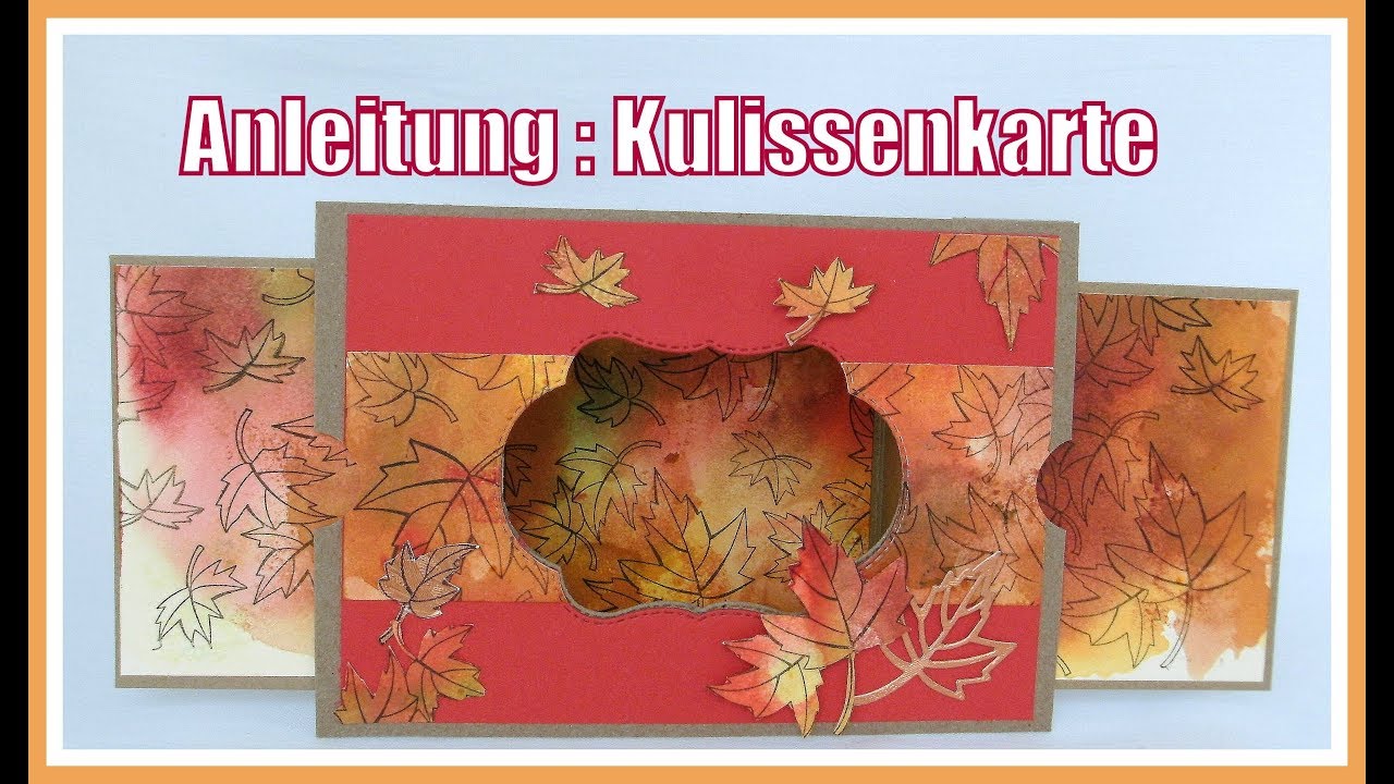 Anleitung: Kulissenkarte mit dem Set 