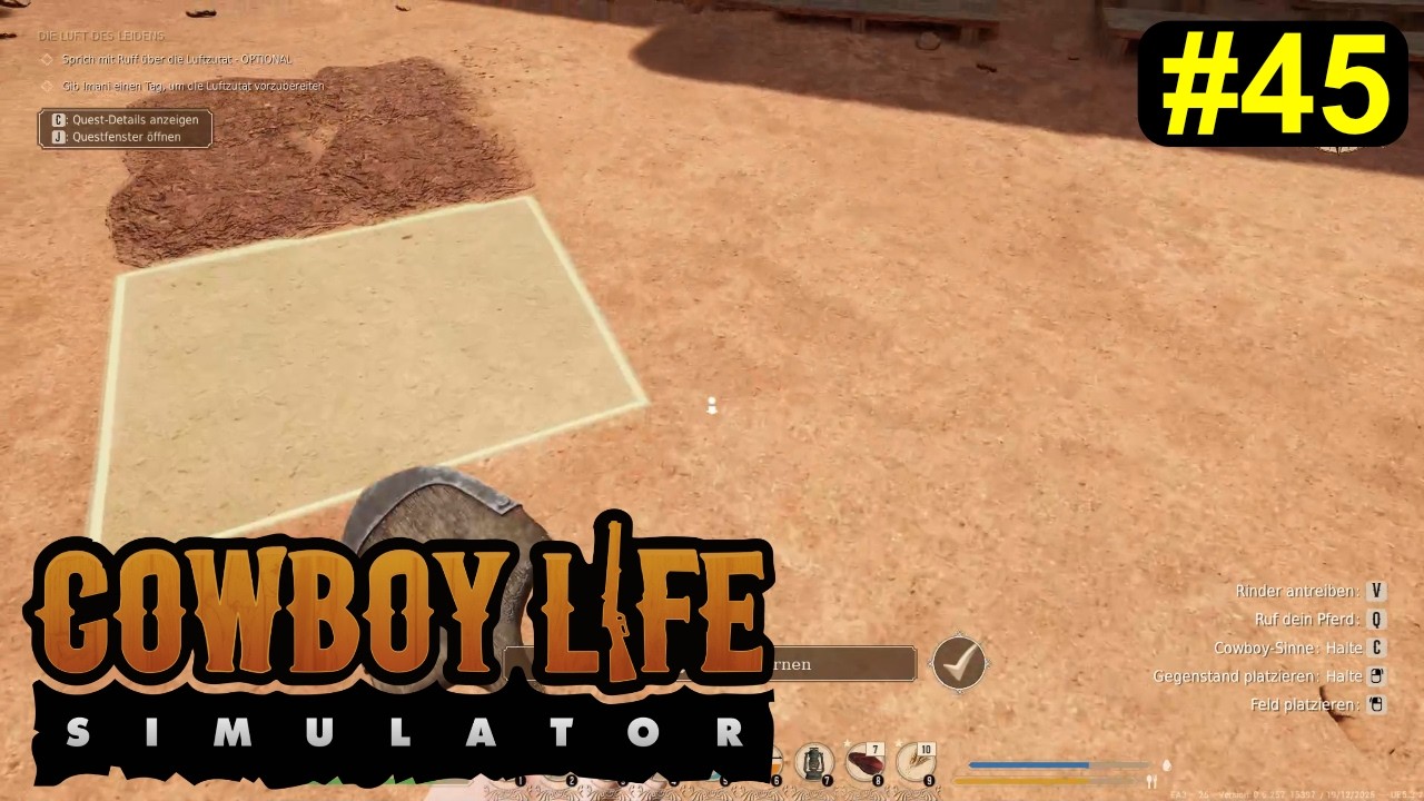 Cowboy Life Simulator - Early Access - weg mit den Feldern #45 - Deutsch/German