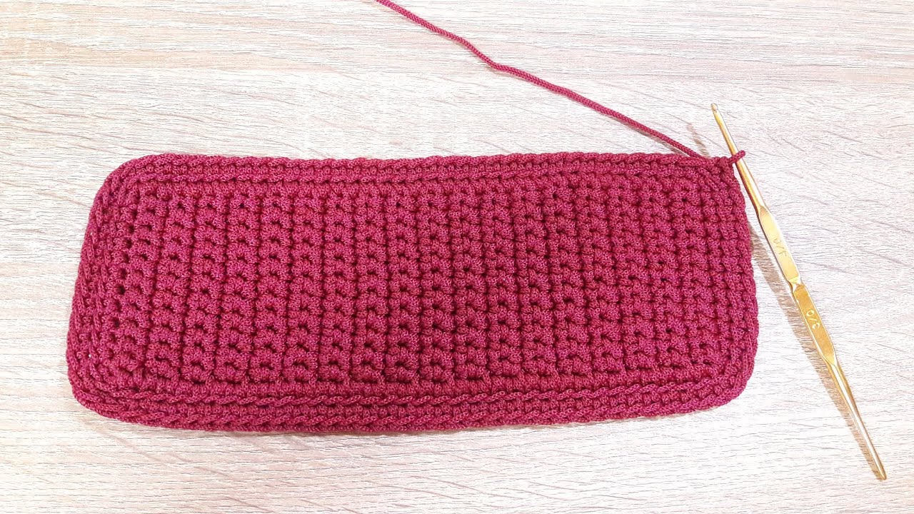 2​ Technical​ How​ to​ crochet​ bottom bag​  | Chompu Handicrafts