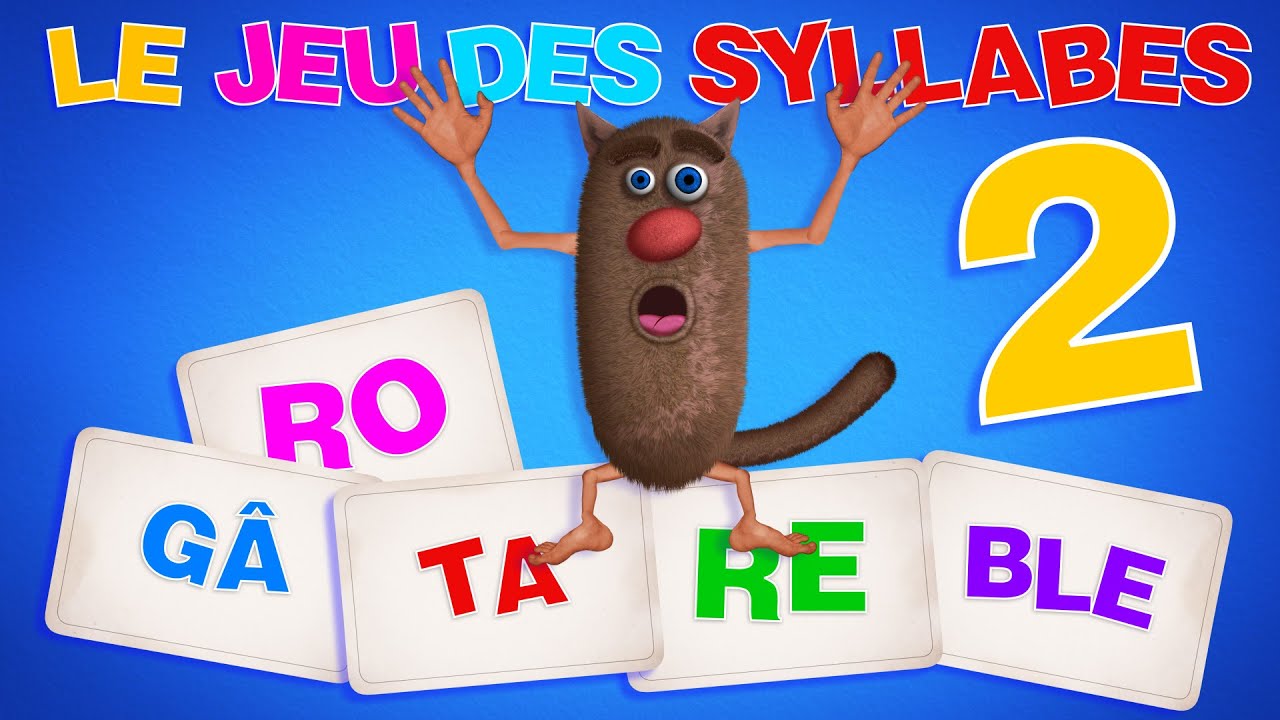 Foufou - Le Jeu Des Syllabes (The Syllables Game for Kids)  Serie 02 4k