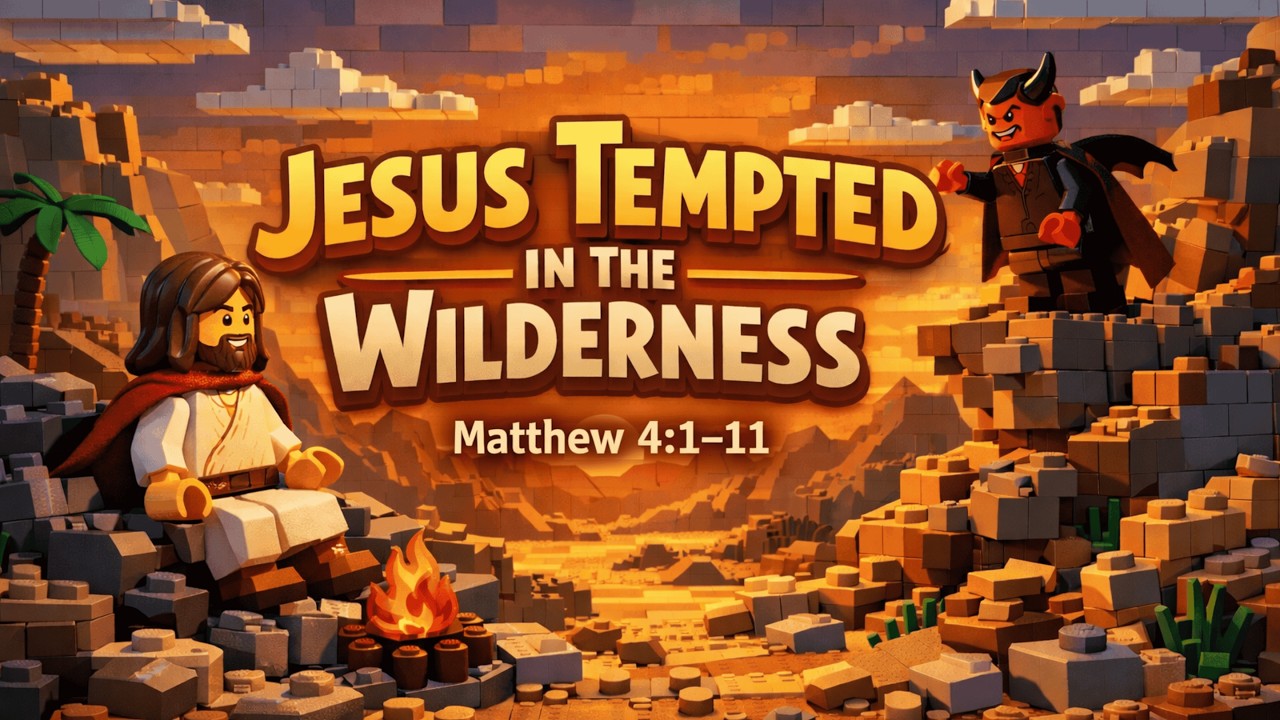 Jesus Tempted in the Wilderness | Animated Bible Story