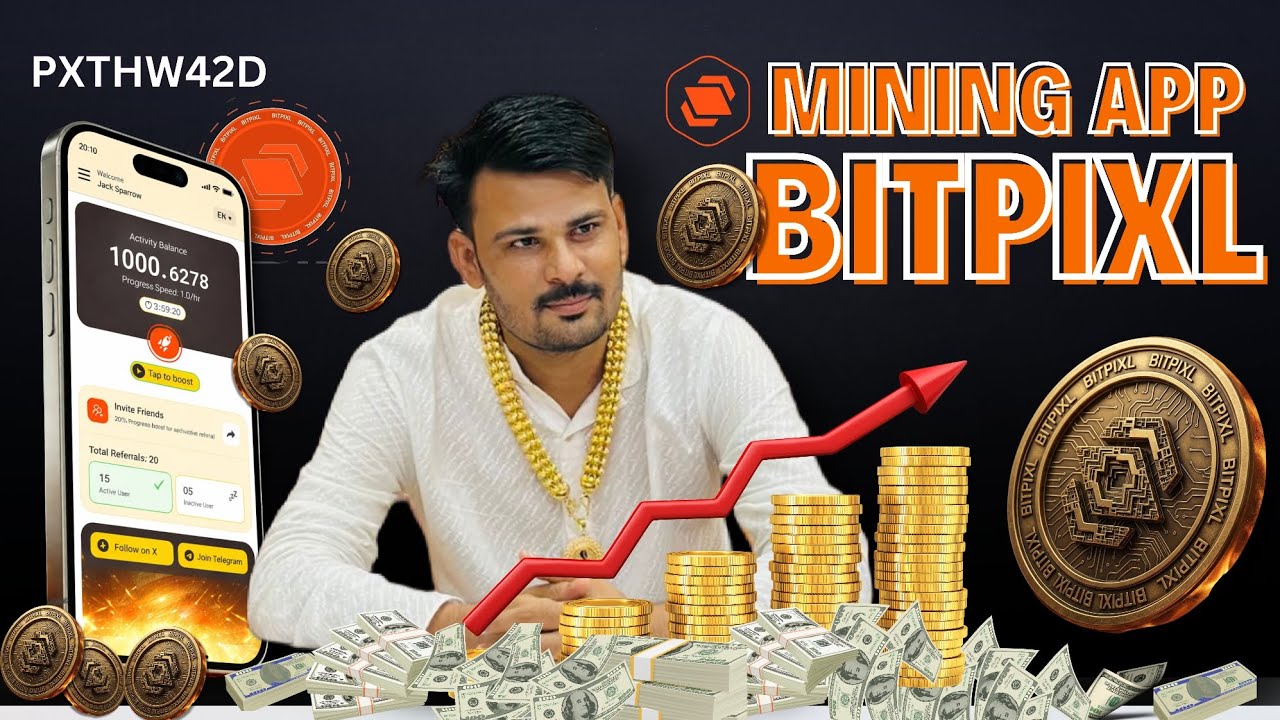   New Update Bitpixl (BIXL) Mining App  ⛏️ 🔔  KYC & TG Date | New Mobile Mining App | Same like pi 