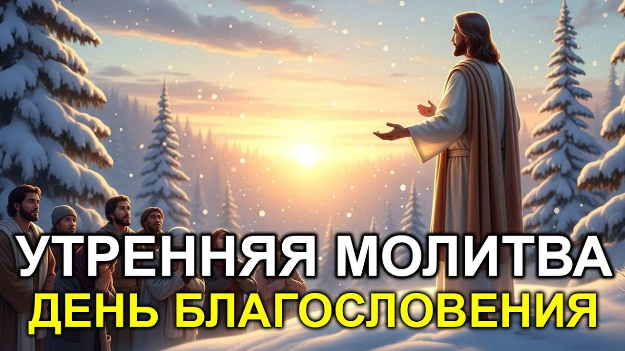 УТРЕННЯЯ МОЛИТВА: Благословенный День начинается с Бога