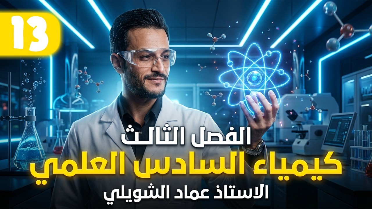 الفصل الثالث ( الملح الحامضي ) محاضرة 14 | كيمياء السادس علمي ، الاستاذ عماد الشويلي