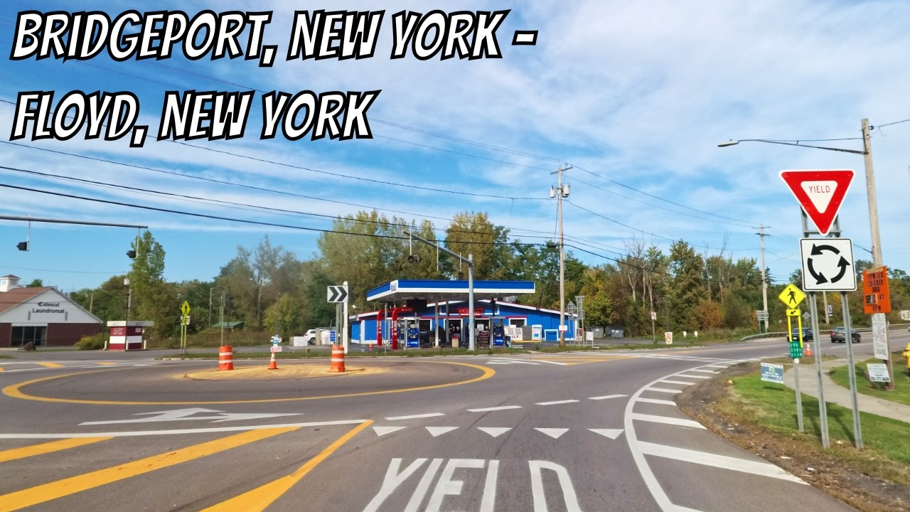 Drive New York: Bridgeport to Floyd! No talking drive in New York State.