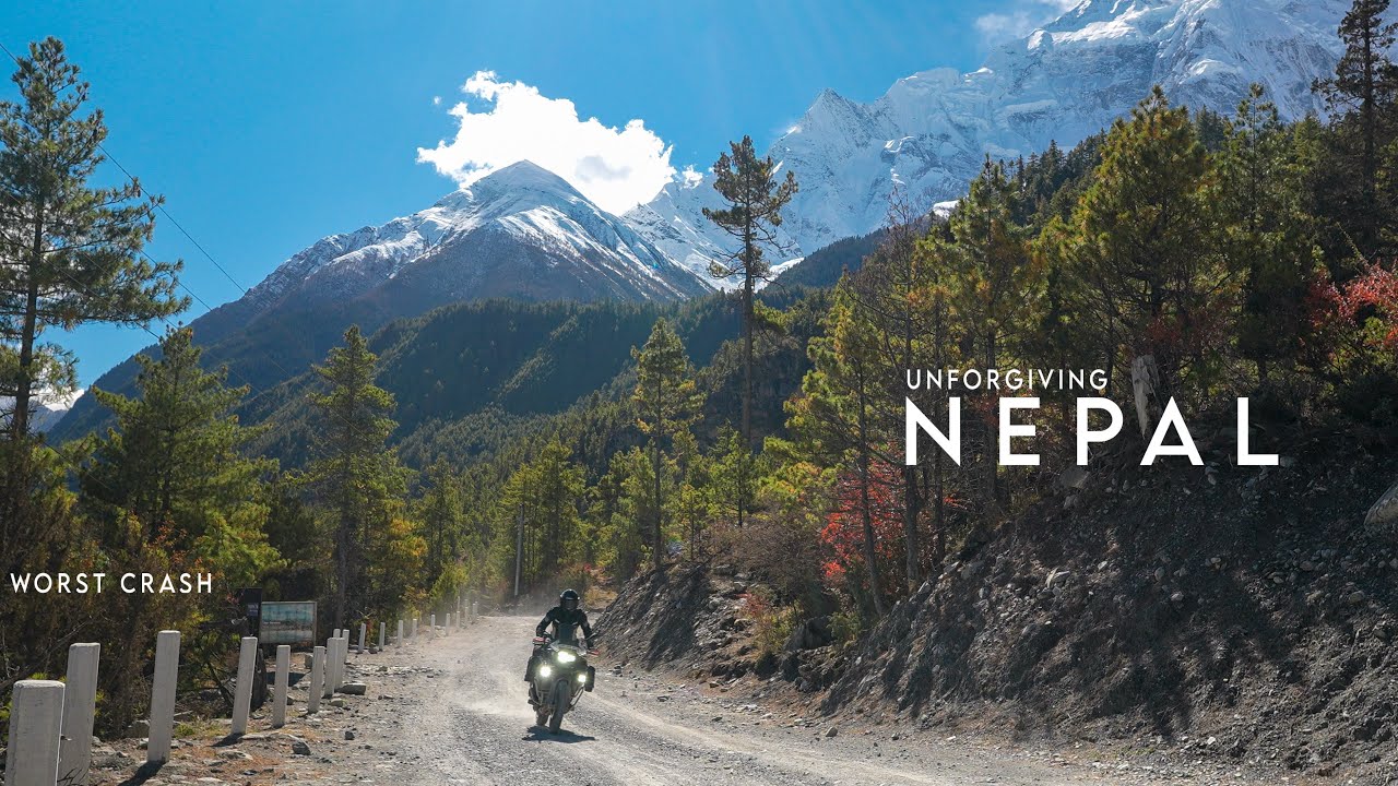 Nepal is Beautiful But Unforgiving | Had Worst Crash of My Life | Ep-03 Muktinath To Ghandruk |