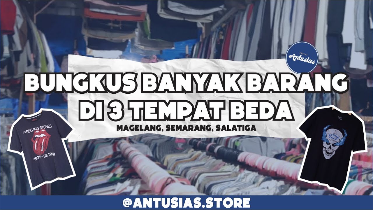 JACKPOT SIH TAPI... THRIFTING DI 3 TEMPAT DENGAN KELUH KESAHNYA