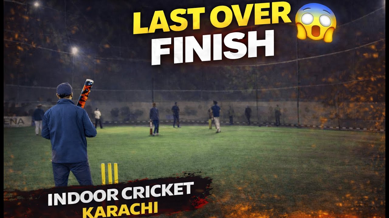 They Finished the Match in the Last Over 😳 | Indoor Cricket Karachi