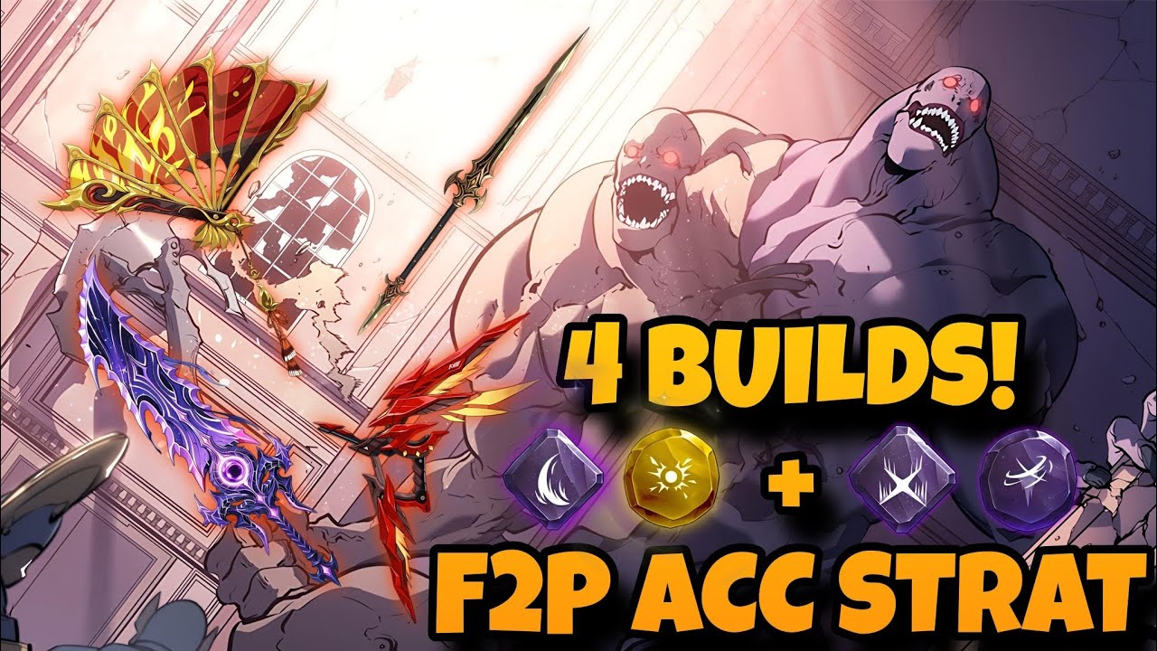 (37s) F2P ACC STRAT + 4 BUILDS ALL FIRE WEAPONS | TWIN HEADED OGRE BOT S15 [SOLO LEVELING: ARISE]