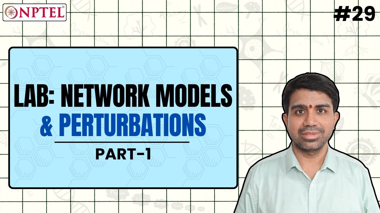 #29 Lab | Network Models & Perturbations | Part 1 | Computational Systems Biology