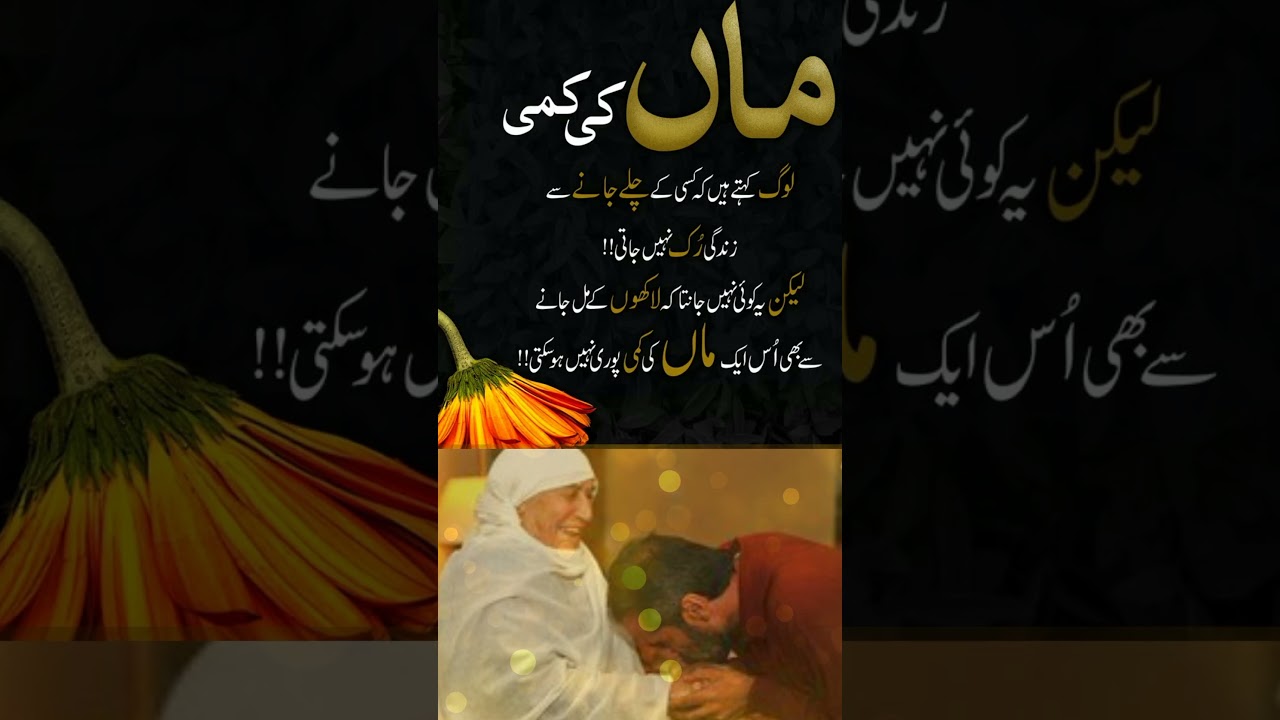 maa ki shan #bestislamicquotes #urdupoetry #motivationalquotes #whatsappstatus #naatstatus