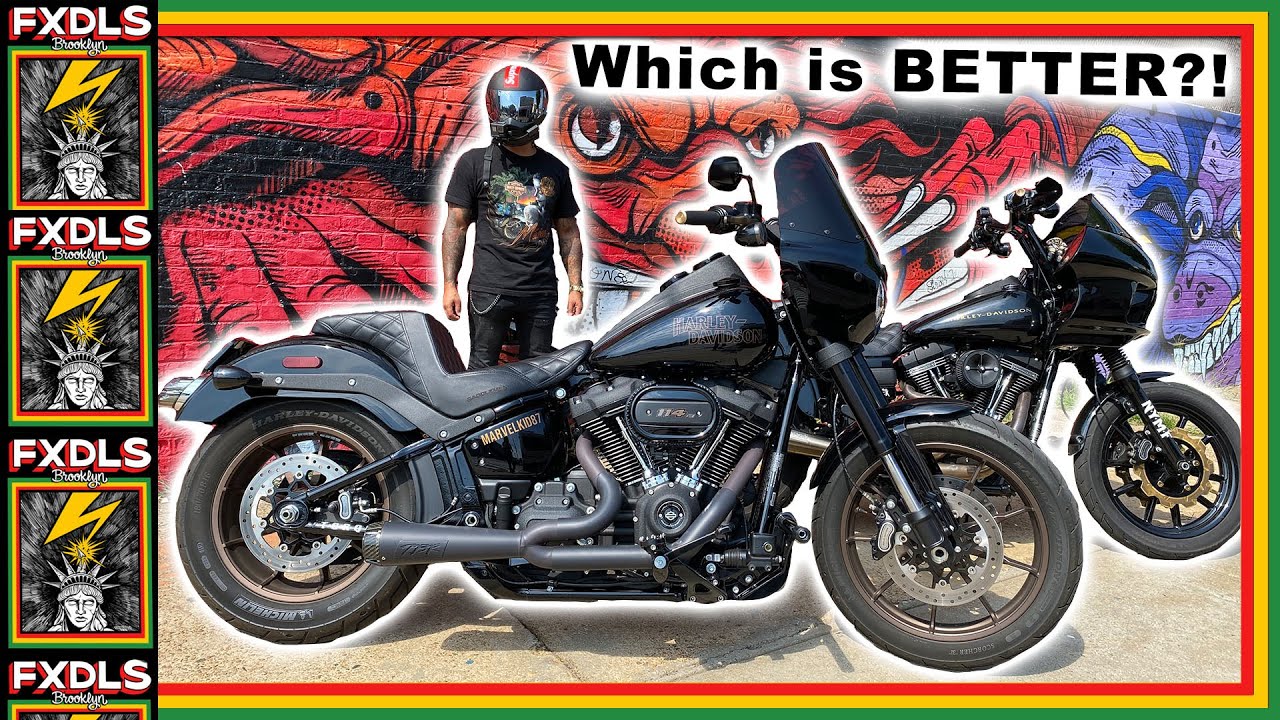 Dyna Lowrider S против Softail Lowrider S 2020 года!!