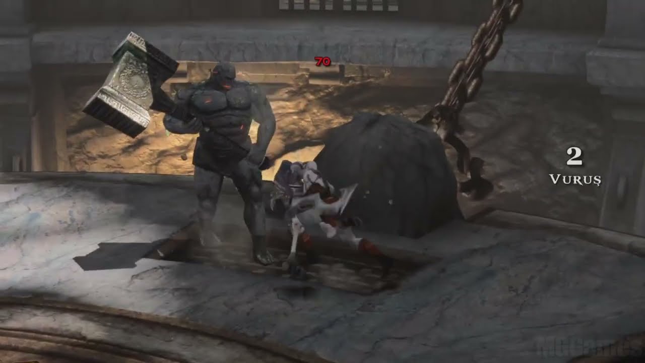 God Of War 3 Remastered - Olimpos M&uuml;cadelesi - &Ccedil;ıplak eller