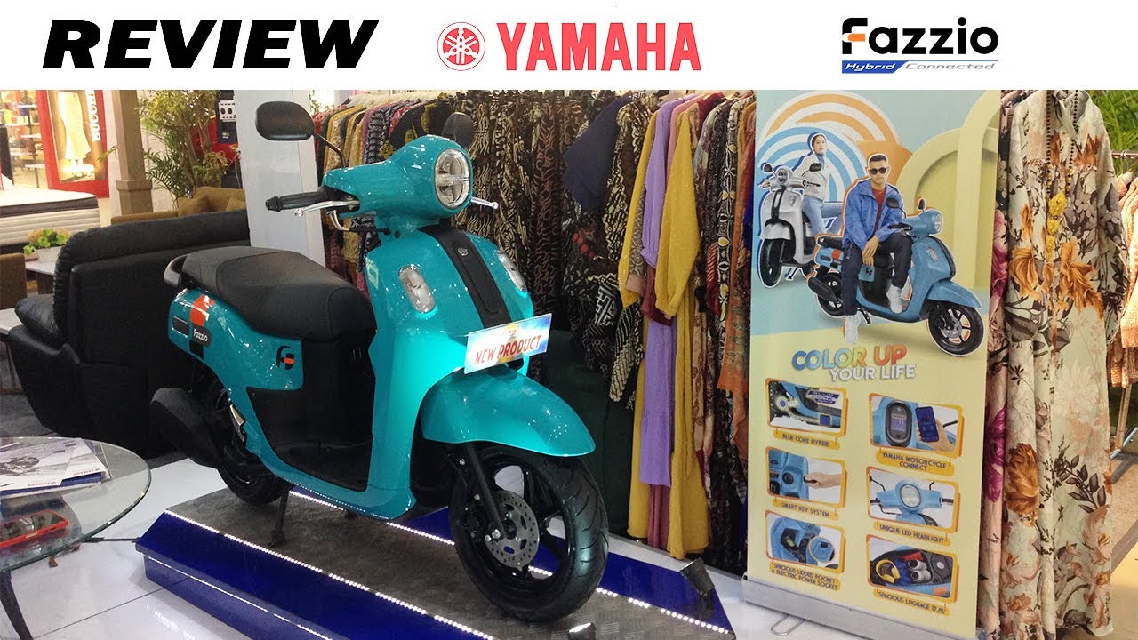 УЖЕ ПРИБЫЛИ В МАЛАНГ 😍 | САМЫЙ ДЕШЕВЫЙ ГИБРИДНЫЙ МОТОЦИКЛ | Yamaha Fazzio Hybrid Connected 2022