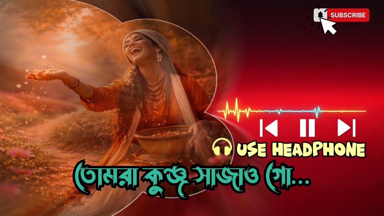 তোমরা কুঞ্জ সাজাও গো | Shah Abdul Karim | Bengali Folk Dhamail Song