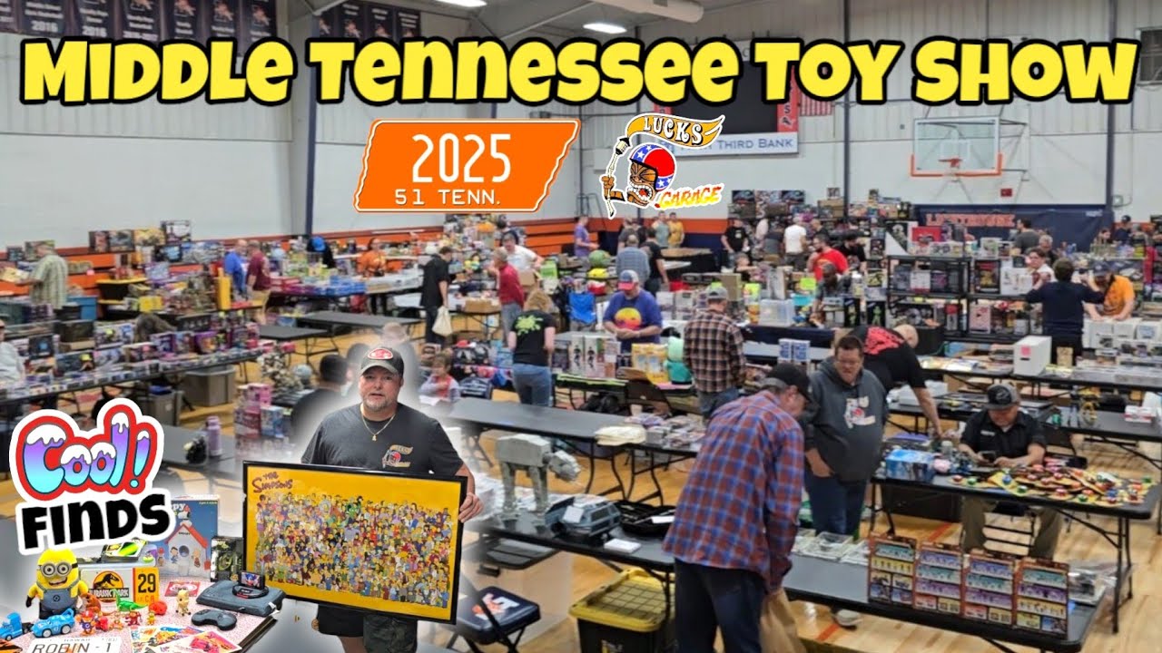 Vintage Toys & Collectibles Galore! Middle Tennessee Toy Show 2025: Cool Finds and great Haul #toys