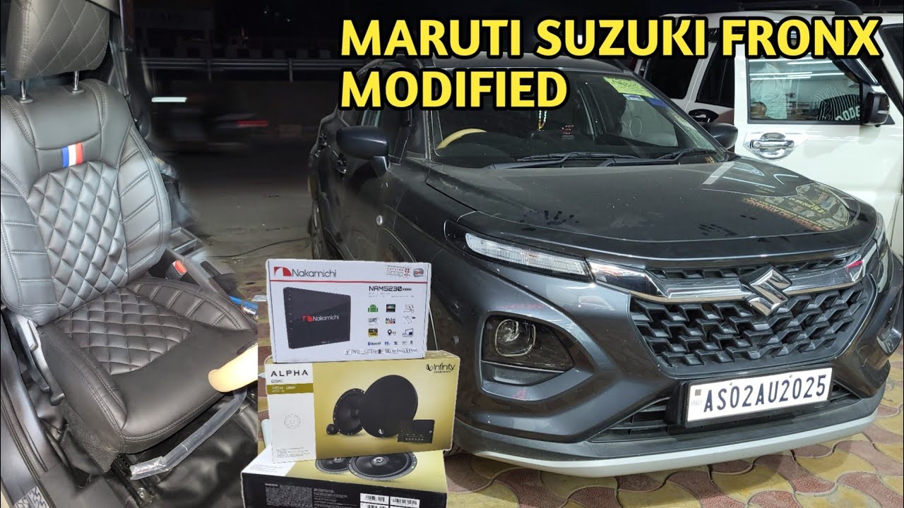 Maruti Suzuki Fronx Interior Modification | Fronx modified #maruti #fronx