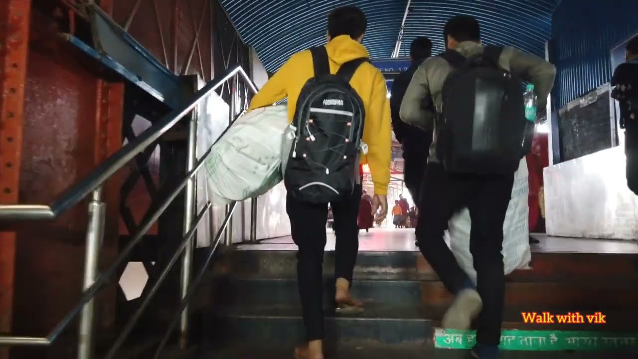 Delhi Railway Station Walk Tour |Old Delhi |