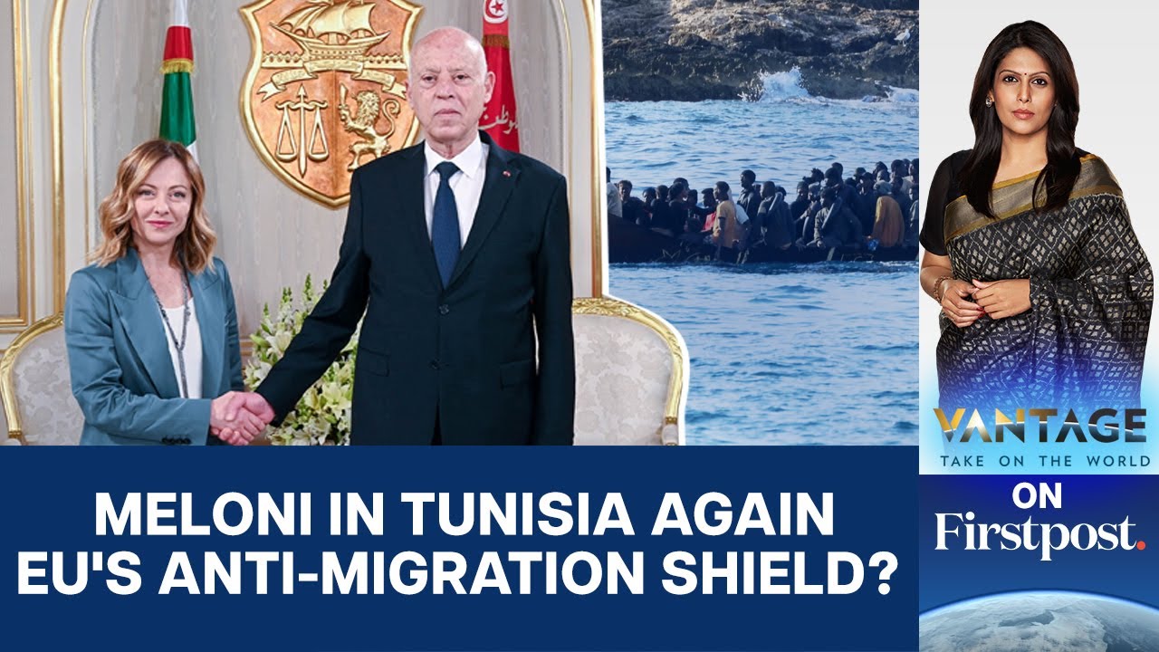 Countering Illegal Migration: Meloni Giving Tunisia Millions of Dollars | Vantage with Palki Sharma