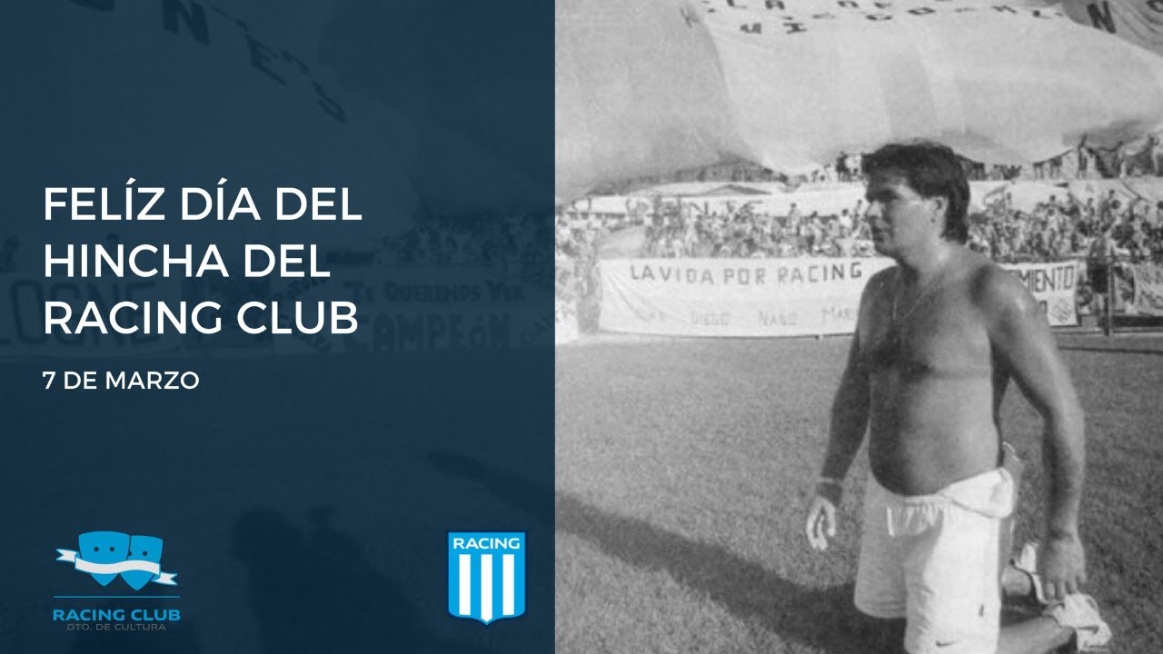 Feliz Día del Hincha de Racing.