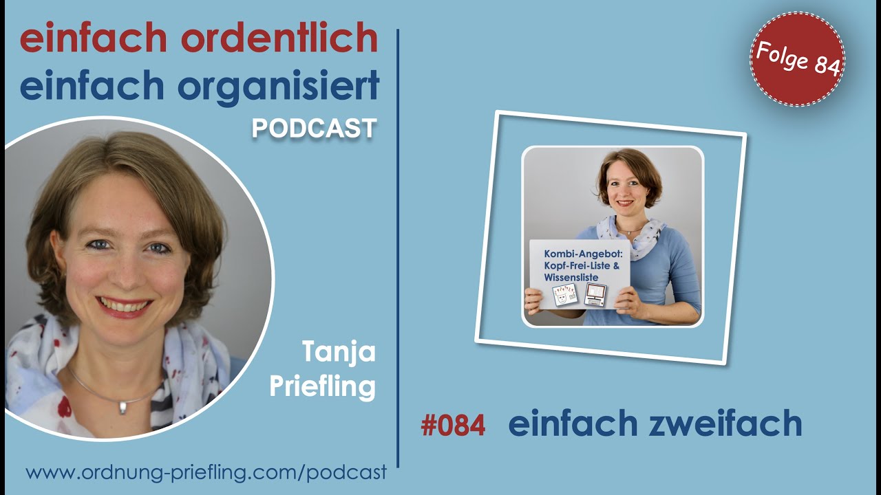 einfach zweifach (Folge 84) - einfach ordentlich - einfach organisiert